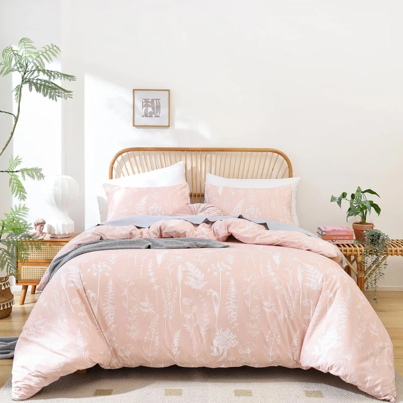 3pc-Comforter-Set-Print-Comforter-with-Two-Shams