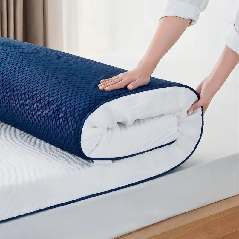 4-Inches-Memory-Foam-Mattress-Topper-Cooling-Gel-Infused-Swirl-Memory-Foam-Soft-Bed-Topper-with-Washable-Cover