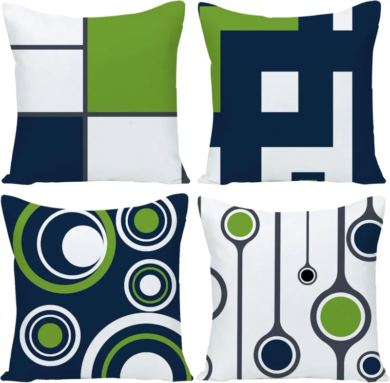 4-Pcs-Navy-Green-Geometric-Cushion-Pillow-Cover-Outdoor-Sturdy-Linen-Abstract-Pillow-Cover-Zipper-Terrace-Sofa-Home-Decoration