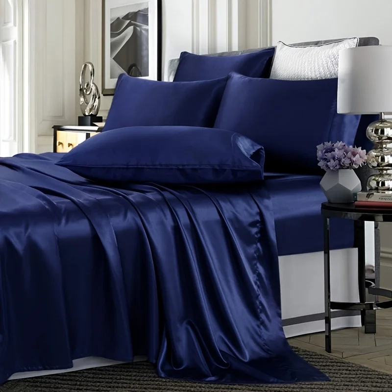 4-Piece-Satin-Bedding-Set-Protects-Hair-Skin