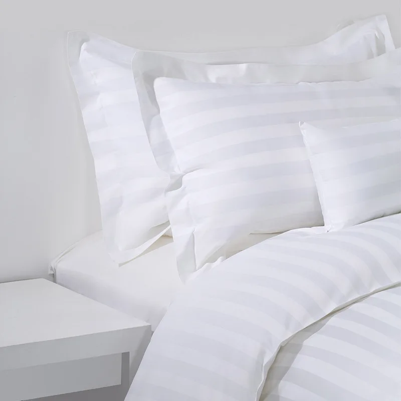 400-TC-Cotton-Bedsheets-Satin-Striped-Bedding-Set-Portable-Folded-Disposable-Sheets-Cotton-Fabric-Bedding-for-Hotels-Hospital-Us