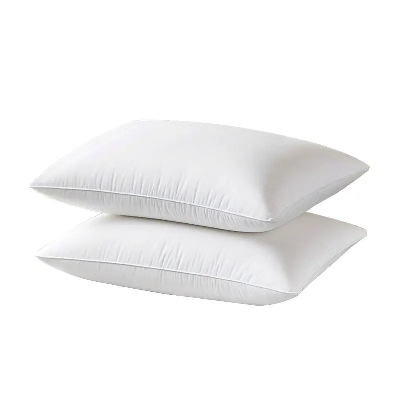 45-75-Feather-Velvet-No-Collapse-Whole-Head-Pillow-Core-Pure-Cotton-Household-Sleep-Pillow-Reading-Bed-Rest