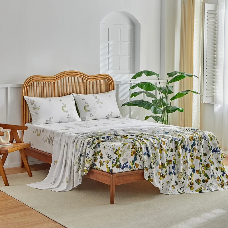 4PCS-Twin-Full-Queen-King-100-Microfiber-Print-Bed-Sheet-Bedding-Set