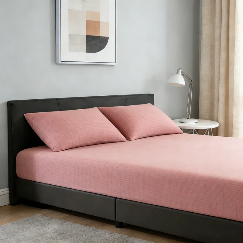 5-Silver-Cotton-Earth-Grounded-Fitted-Flat-Bed-Sheet-Static-Free-Antibacterial-Bedding-for-Healthy-Sleep-with-Grounding-Cord