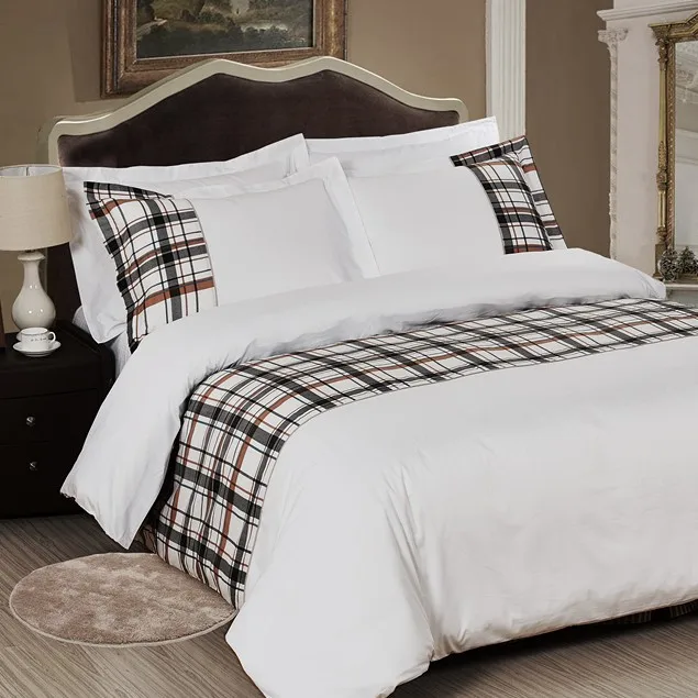 5-Star-Comfy-Solid-Pattern-Modern-Luxury-Comforter-Set-300tc-Thread-Count-Eco-friendly-Cotton-Blend-Customizable-Sizes-Colors