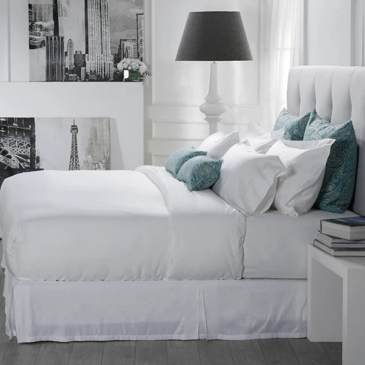 5-Star-Hotel-White-Pillow-Case-Duvet-Cover-Bed-Covers-Linen-Bed-Sheets-Bed-Room-Set-Cotton-Bedding-Set-1