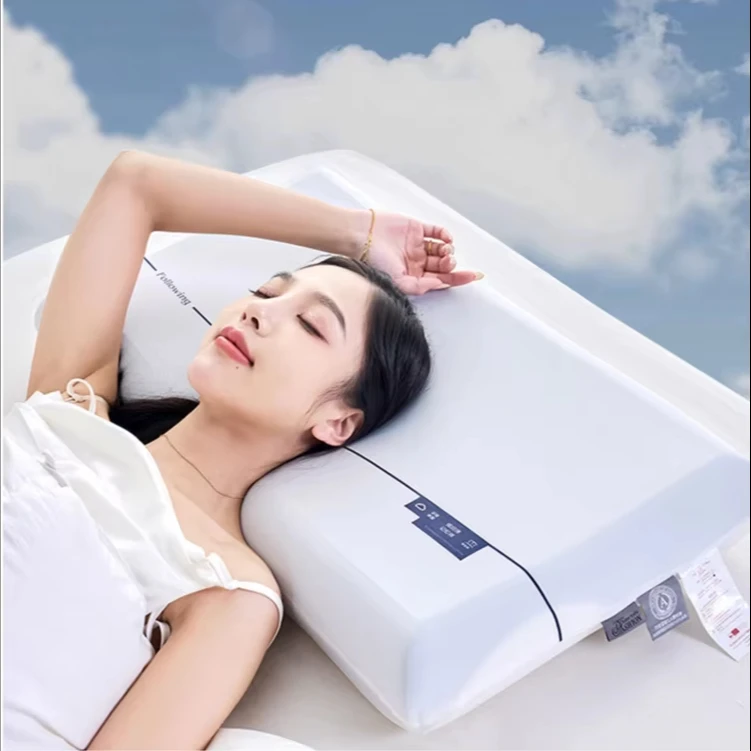 5-star-Hotel-Comfortable-Wave-Shape-Neck-Support-Natural-Memory-Foam-Latex-Pillow