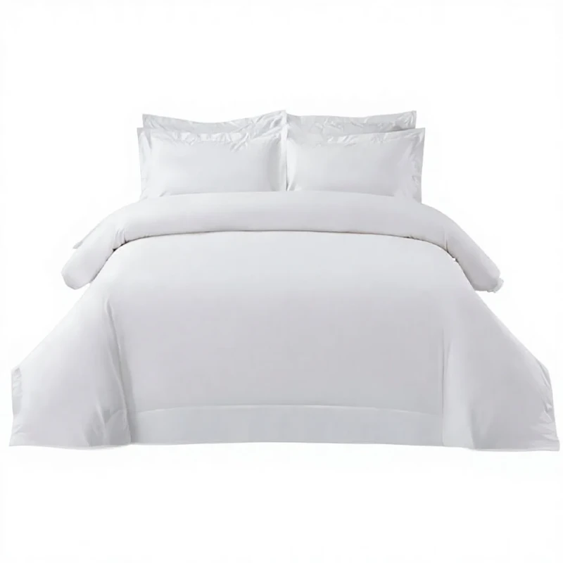 5-star-Hotel-style-Guesthouse-Bedding-Set-80-count-100-Cotton-Woven-Abrasion-resistant-Heavyweight-Satin-Bed-Sheets-Duvet-Cover