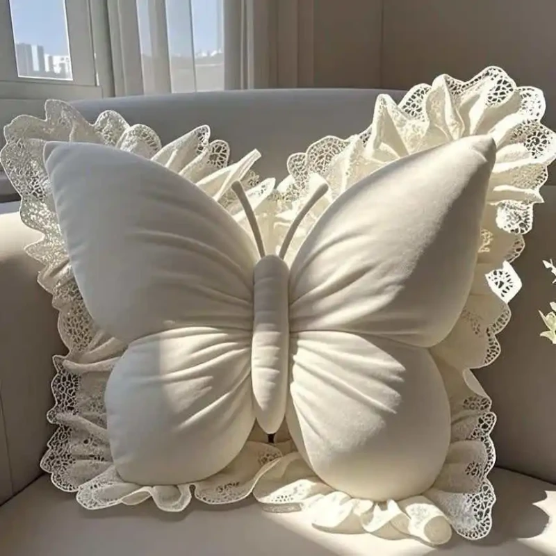 50-40cm-Luxury-Velvet-Lush-Butterfly-Cushion-Printed-Floral-Throw-Pillow-for-Sofa-Living-Room