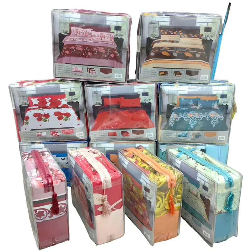50-Colors-Knitted-Floral-Printed-Microfiber-Sheet-Set-Queen-Size-6-Piece-Soft-Hotel-Extra-Deep-Pocket-4-Pillow-Cases