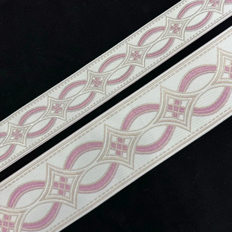 50MM-9CM-Splicing-Lace-Jacquard-Lace-Bed-Table-Runner-Curtain-Sofa-Cover-Decoration-Stitching-Webbing-Woven-Tape-Embroidery-Lace