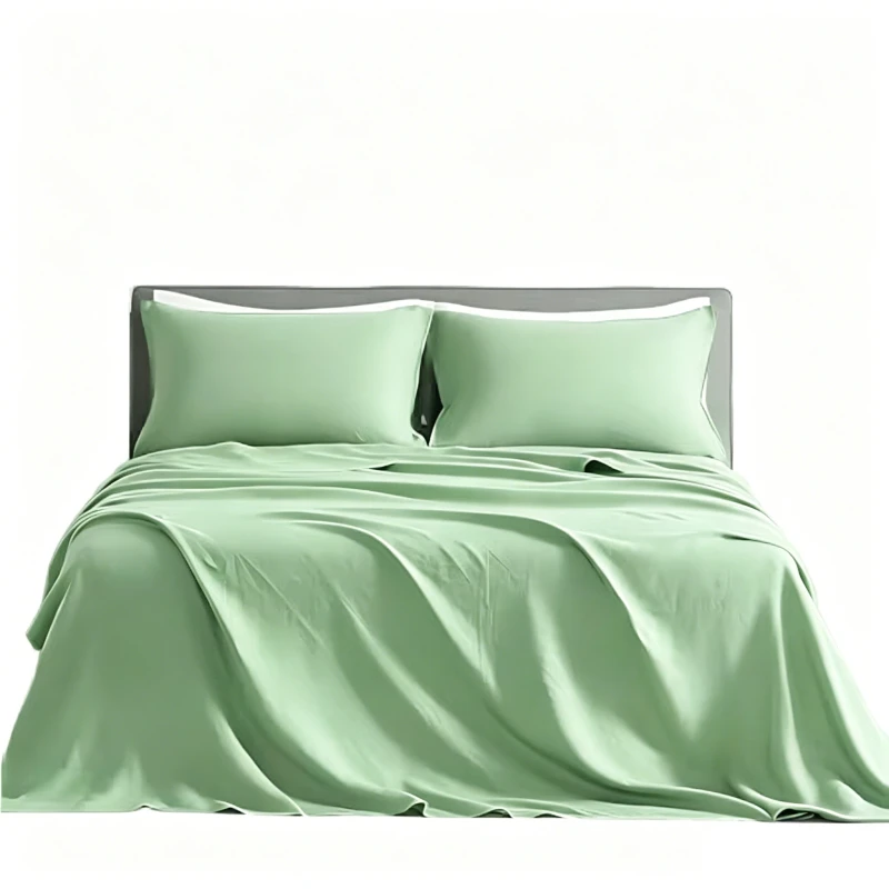 600-Thread-Count-Egyptian-100-Cotton-Woven-Solid-Simple-4-Piece-Duvet-Cover-Set-Eco-Friendly-Bedding-Set