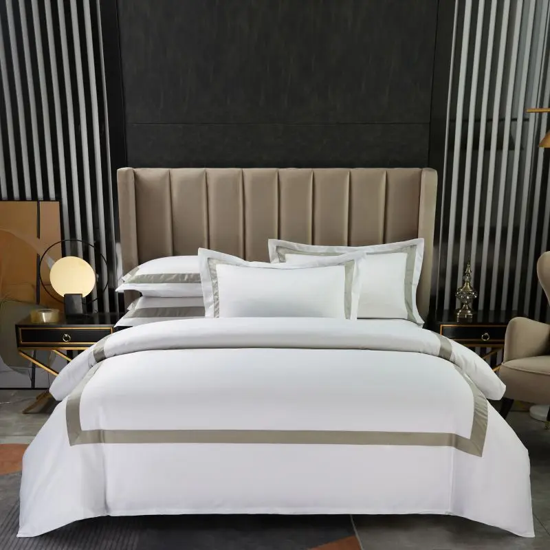 60S-Cotton-Sateen-Modern-Duvet-Cover-Set-with-Grey-Border-Design-Soft-Breathable-Hotel-Quality-for-Home-Hotel-Use
