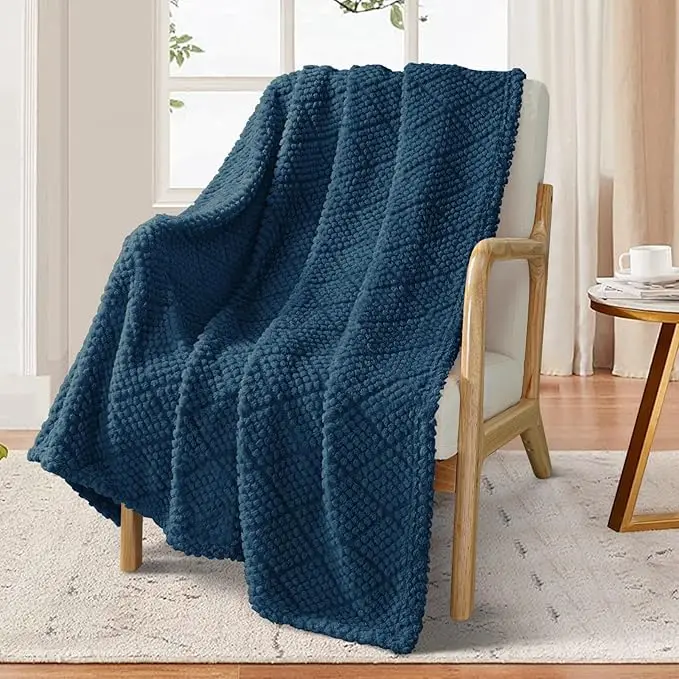 60x80-Inch-Winter-Modern-Jacquard-Anti-Dust-Mite-Knitted-100-Polyester-Customizable-Home-Decor-Blanket