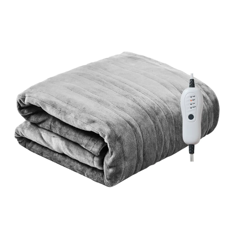 60x80inch-Flannel-Weighted-Electric-Blanket-with-4-Heat-Setting-for-Winter-Fast-Heating-Overheat-Protection