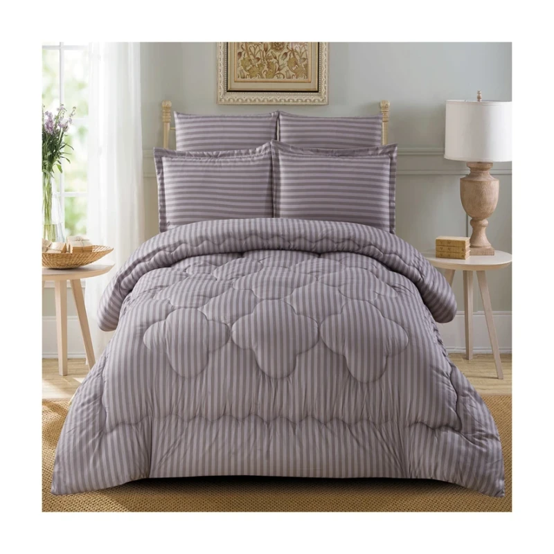 7-Piece-King-Size-Bedspread-Comforter-Set-Soft-Skin-Friendly-Beddings-Quilts-Included