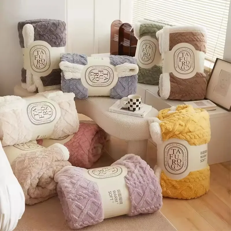 70-100cm-Custom-Solid-Throw-Soft-Home-Textile-Throw-Fleece-Flannel-Jacquard-Sherpa-Throws-Blanket-for-Bed-Baby