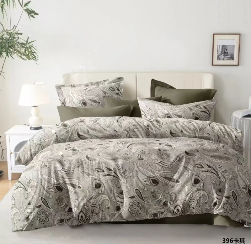 80gsm-100-Polyester-Microfiber-Fabric-Printed-Bedding-Sheet-Set-6pcs