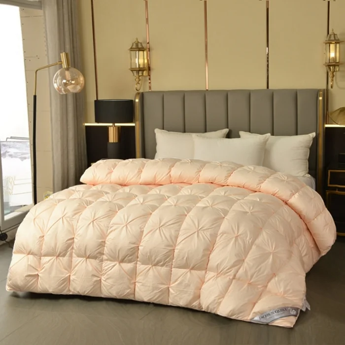 90-White-Duck-Down-Goose-Duvet-Thickened-Warm-Quilt-Core-Printed-Simple-Style-Wedding-Cotton-Eco-Friendly-Home