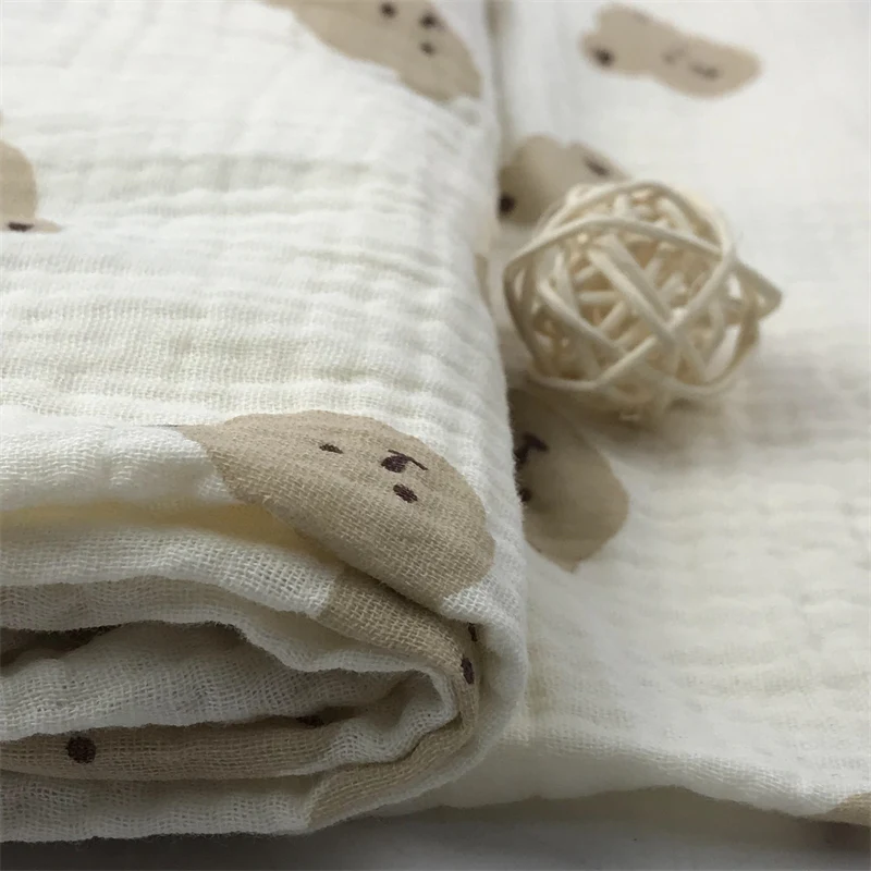 99-Polyester1-Conductive-Filament-Bubble-Fabric-Double-Gauze-Woven-Mesh-Boys-Girls-Garment-Pillow-Upholstery-Towel-Bedding