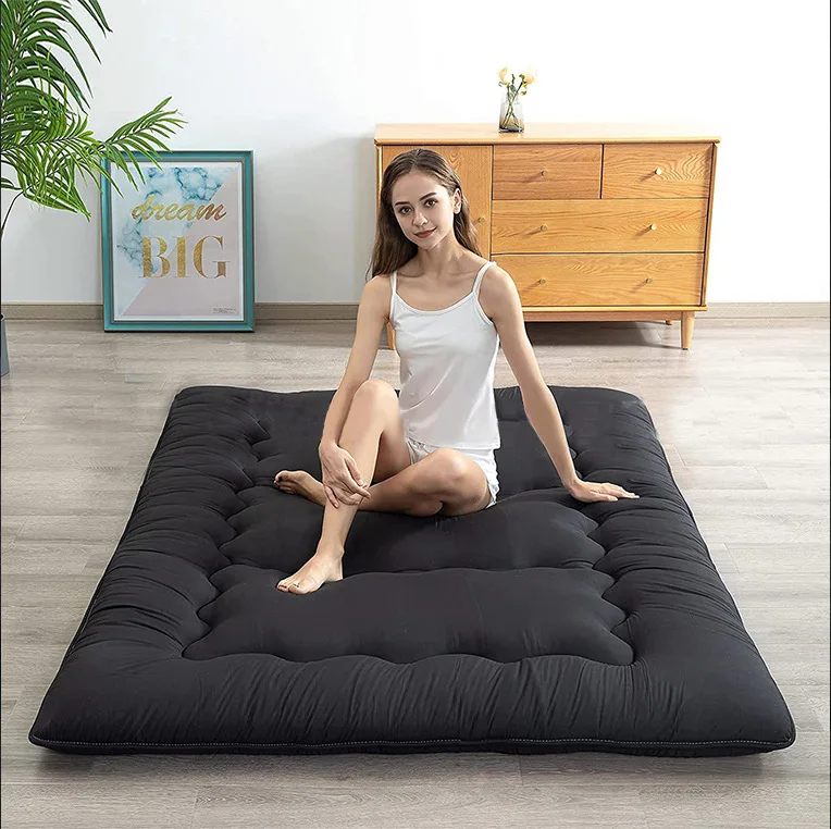 Accept-Custom-Thicken-Tatami-Mat-Sleeping-Pad-Foldable-Roll-up-Mattress-Floor-Bed-Mattress-Pad