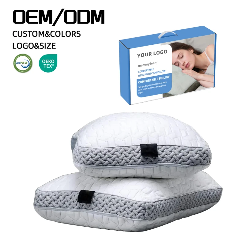 Adjustable-Memory-Foam-Pillow-OEM-ODM-Anti-Allergy-Ergonomic-Bed-Pillow-Custom-Height-Neck-Support-for-Side-Sleepers
