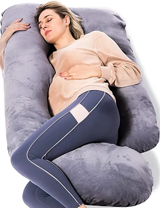Adjustable-Pregnancy-Pillow-for-Sleeping-Maternity-Body-Support-Pillow-with-Removable-Cover-Comfortable-for-Pregnant-Women