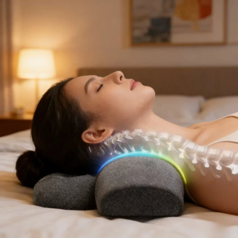 Adjustable-Warm-and-Gently-Vibrating-Supportive-Neck-Pillow-That-Promotes-Relaxation-and-Reduces-Neck-Discomfort