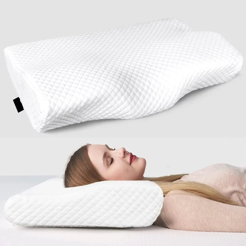 Adult-Sleeping-Orthopedic-Memory-Foam-Pillow-Butterfly-Shaped-Side-Sleeper-Massage-Anti-Snore-Cervical-Bed-Sleep-Contour