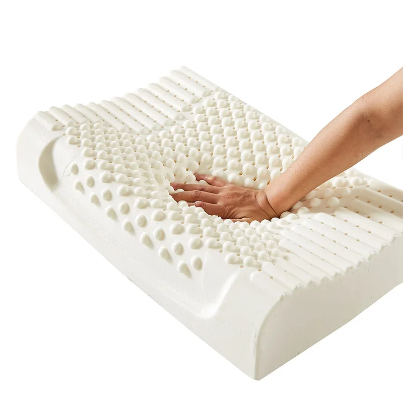 Adult-Wave-High-Ergonomic-Massage-Latex-Pillow-with-Different-Height-Support-for-Couple-Foldable-Bedroom-Deep-Sleep