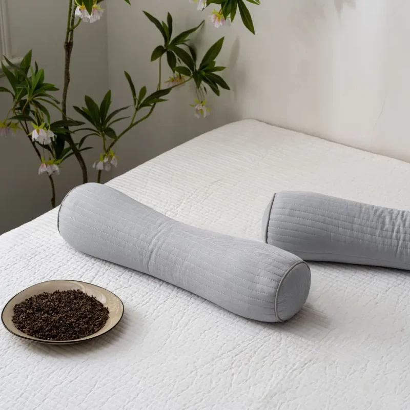 All-Cotton-Neck-Protection-Sleeping-Candy-Support-Bone-Shaped-Neck-Pillow