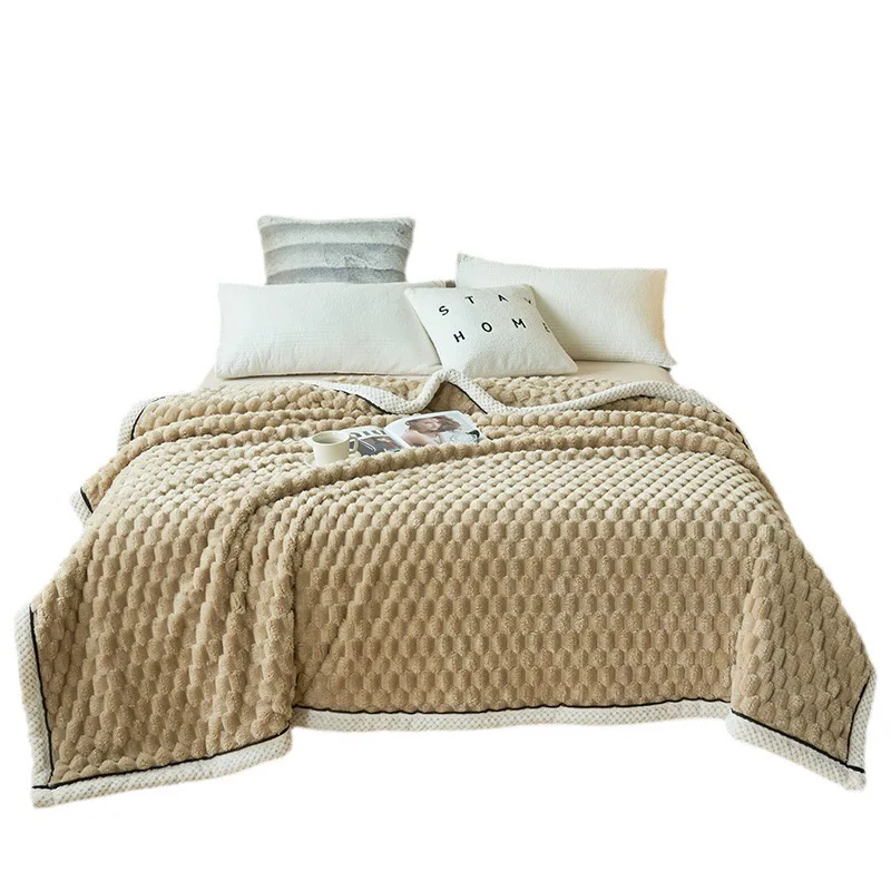 All-Season-Fabric-Throw-Blanket-Soft-100-Polyester-Fleece-Bed-Blanket