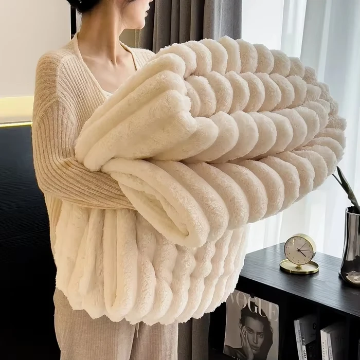 All-Season-Solid-Color-Thickened-Wide-Striped-Multifunctional-Blanket-Can-Be-Used-As-Bed-Sheet-Cover-Blanket-Nap-Blanket