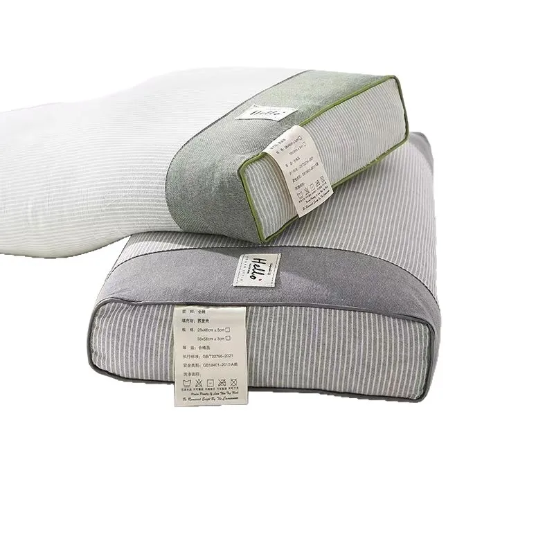 All-cotton-Buckwheat-Pillow-Minimalist-Customizable-Student-Dorm-Home-Neck-care-Sleep-aid-Pillow-Insert-Available