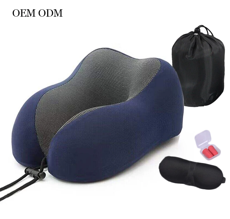 Almohada-Cervical-De-Espuma-De-Memoria-Travelsky-Comfortable-U-shaped-Memory-Foam-Travel-Neck-Pillow-With-Eye-Masks-Earplugs