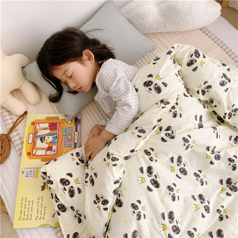 Animal-Cute-Printed-Customized-100-Cotton-Comforter-Bedding-Sets-Kids-Warm-Bed-Quilt