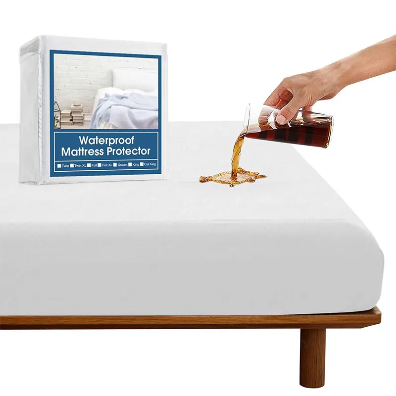 Anti-Dust-Mite-Hypoallergenic-Bed-Fitted-Sheet-Full-Mattress-Cover-Pad-Full-Size-Waterproof-Mattress-Protector
