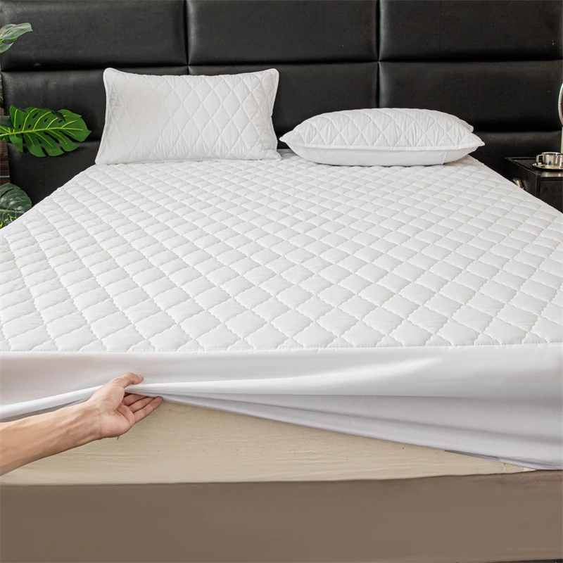 Anti-Slip-Elastic-Corner-Quilted-Mattress-Protector-Waterproof-Deep-Pocket-Soft-Fitted-Bed-Mat
