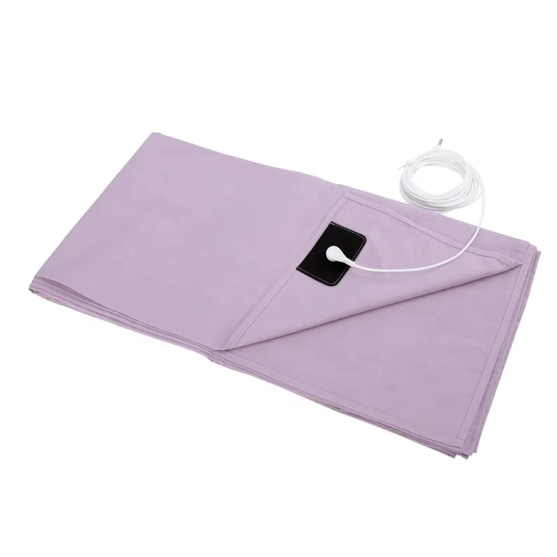 Anti-microbial-Anti-static-Earthed-Grounding-Connection-Earthing-Half-Sheet-210-X-90-cm-for-1.5M-Width-Bed