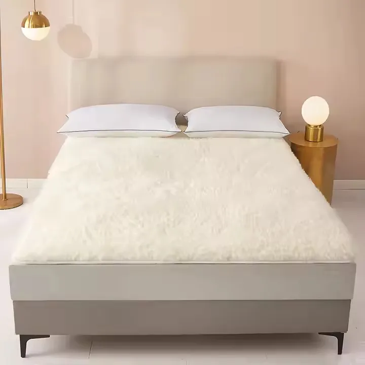 Australian-Wool-Mattress-Topper-Quilted-Bed-Protector-Disposable-Fabric-Bed-Cover-Anti-Bed-Bug-in-Single-Double-Queen-Size