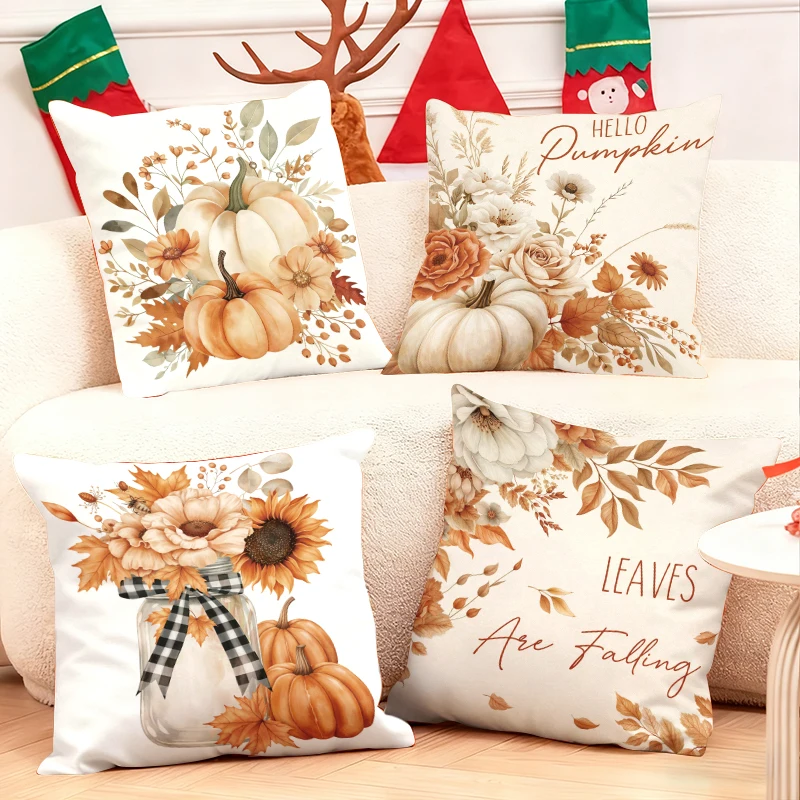Autumn-Pumpkins-and-Falling-Leaves-Decorative-Throw-Pillows-for-Cozy-Seasonal-Home-Decor