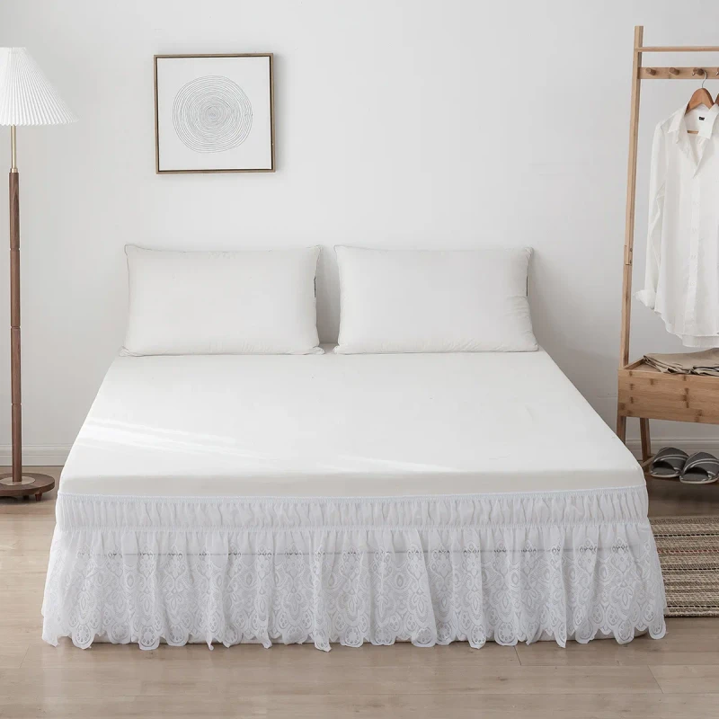 Autumn-Winter-Quilted-Crystal-Velvet-Bed-Skirt-Princess-Style-Thickened-Non-slip-Bedspread
