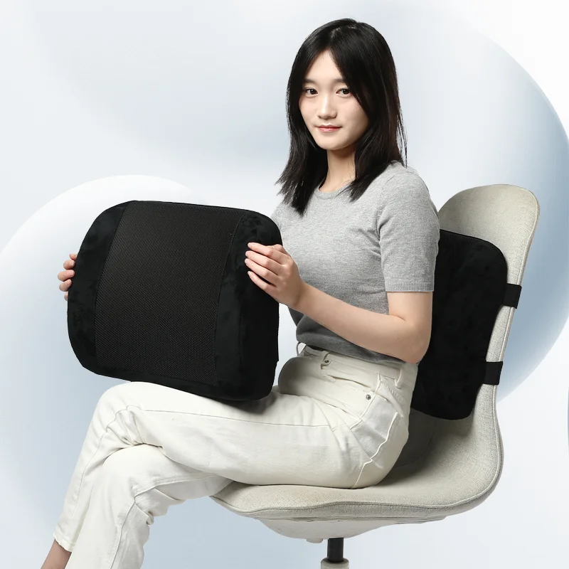 BC-006-Removable-Washable-Memory-Foam-Lumbar-Support-Cushion-Ergonomic-Back-Pain-Relief-Pillow-For-Office-Chair