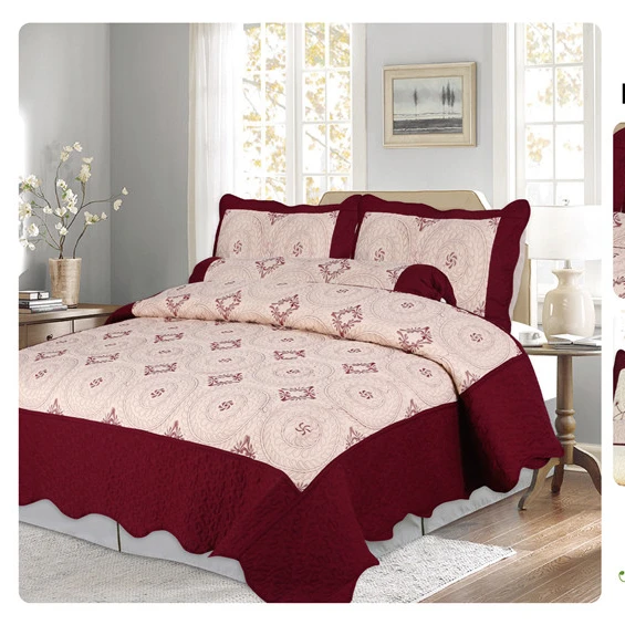 BORYARD-Polyester-Bedspread-Set-Bed-Cover-Quilting-Microfiber-Bedding-Bed-Quilts-Coverlet-for-Bedroom