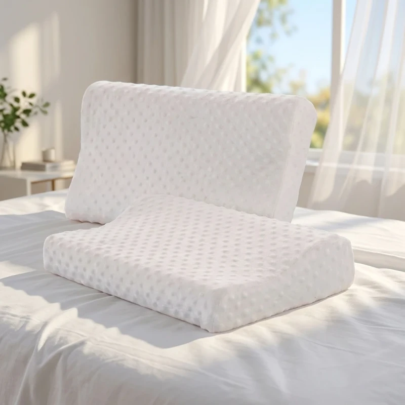BSCI-Factory-Healthy-Sleep-Memory-Foam-Pillow-Protect-the-Neck-Soft-and-Comfortable-Memory-Foam-Pillow-for-Hotel-Guest-Room