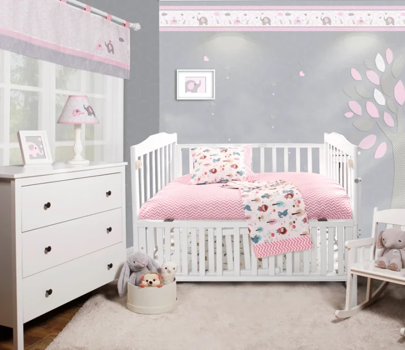 Baby-Bedding-Set-100-Cotton-Reactive-Printing-Cartoon-Designs-Baby-Sheet-Set
