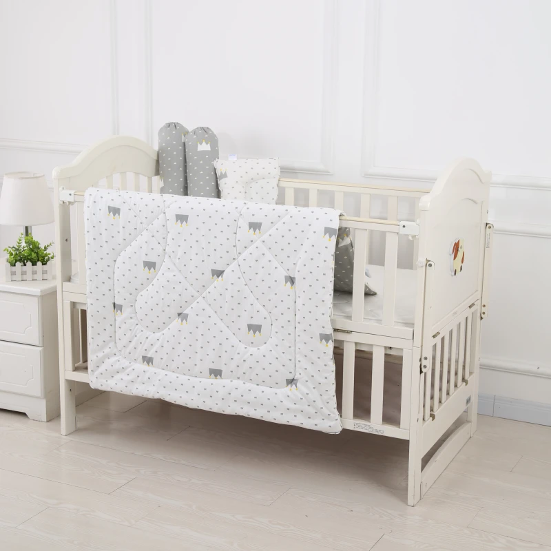 Baby-Bedding-Set-Soft-Polyester-Cotton-Print-Cover-200tc-Thread-Count-Animal-White-Pattern-Comforter-Woven-Fabric