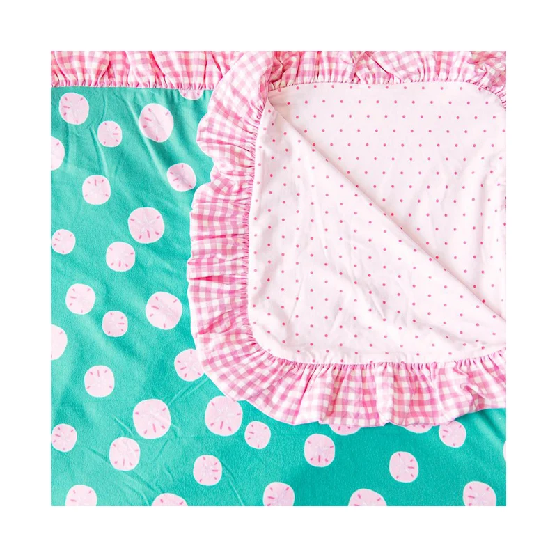Baby-Dream-Blanket-Bamboo-Viscose-Jersey-Knit-Blanket-Infant-Toddler-Double-Layered-Ruffle-Blankets