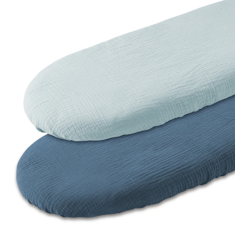Baby-Muslin-Crib-Sheets-Toddler-Cotton-Fitted-Crib-Sheets-Neutral-for-Boys-and-Girls-2-Pack