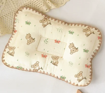 Baby-Textile-Bedding-Toddler-Pillow-with-Muslin-Cotton-Pillowcase-for-Sleeping-and-Traveling-Crib-Small-Pillow-for-Kid